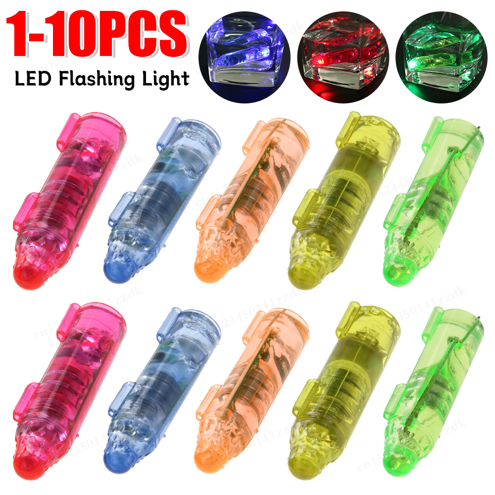 Fishing Boat Navigation Light - 1-10PCS Underwater Mini Fish Attraction Indicator