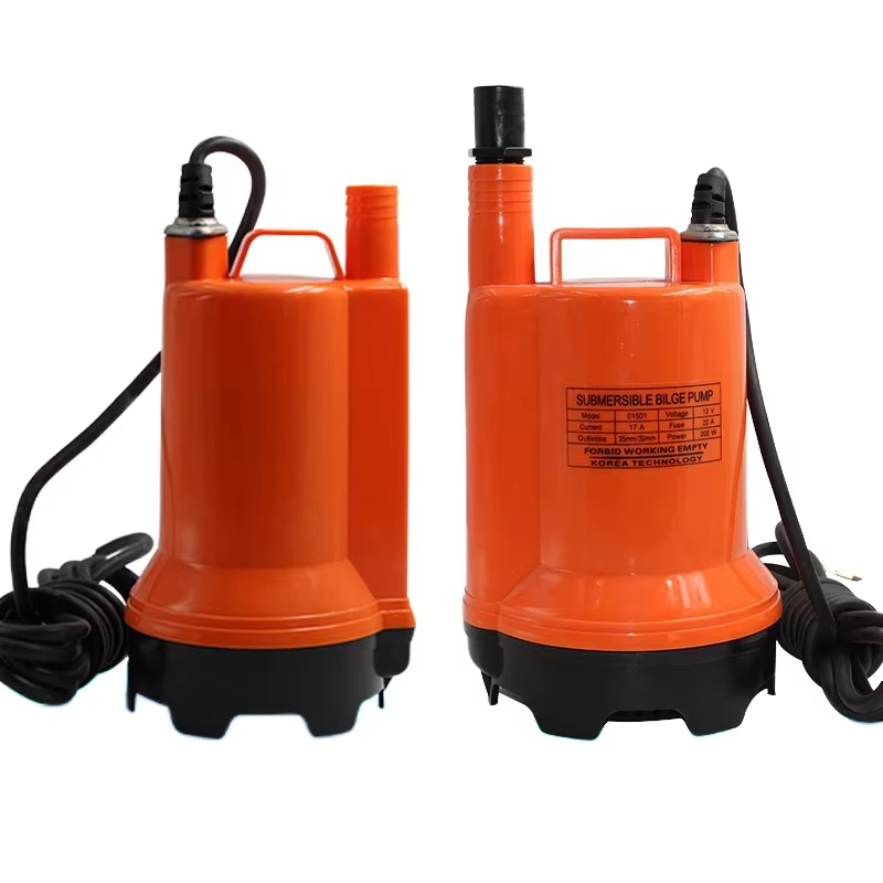 Fishing Boat Bilge Pump - Marine Bilge Pump 12V/24V DC Submersible