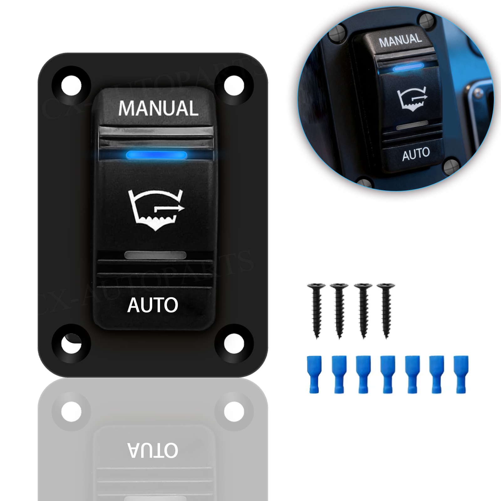 Fishing Boat Bilge Pump - 3 Way Bilge Pump Rocker Switch