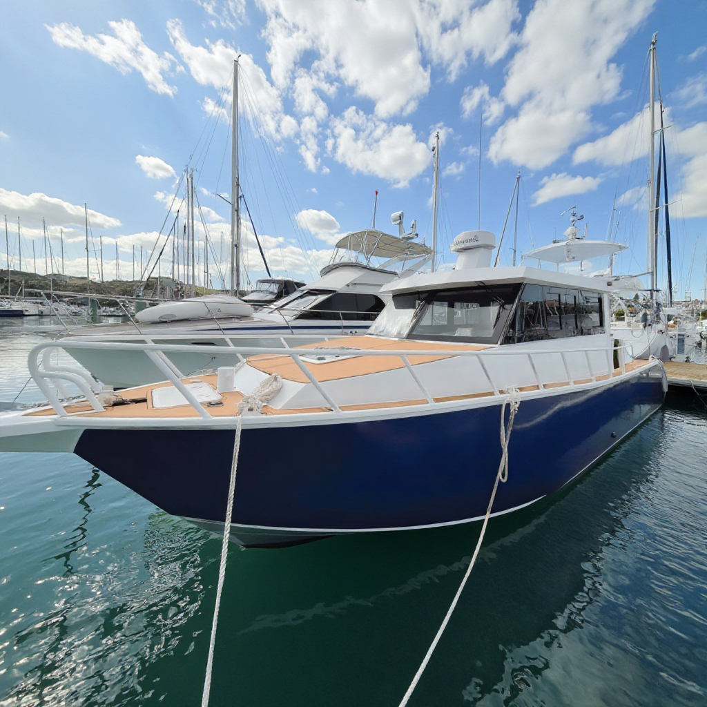 Fishing Boat Fiberglass - 9m 29.5ft Aluminum Cabin Sports Boat