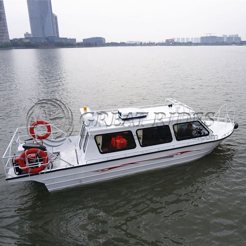 Fishing Boat Fiberglass - Luxury 25ft 7.5m Aluminum Alloy Cabin