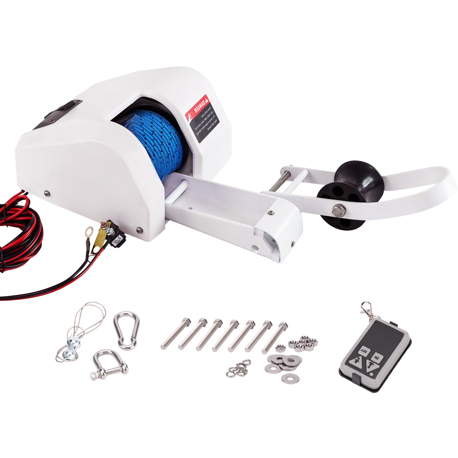 Fishing Boat Anchor - Electric Anchor Winch for Pontoon Boat