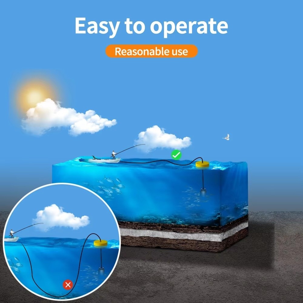 Handheld Portable Fish Finder  - Fishing Boat Depth Finder recension och pris