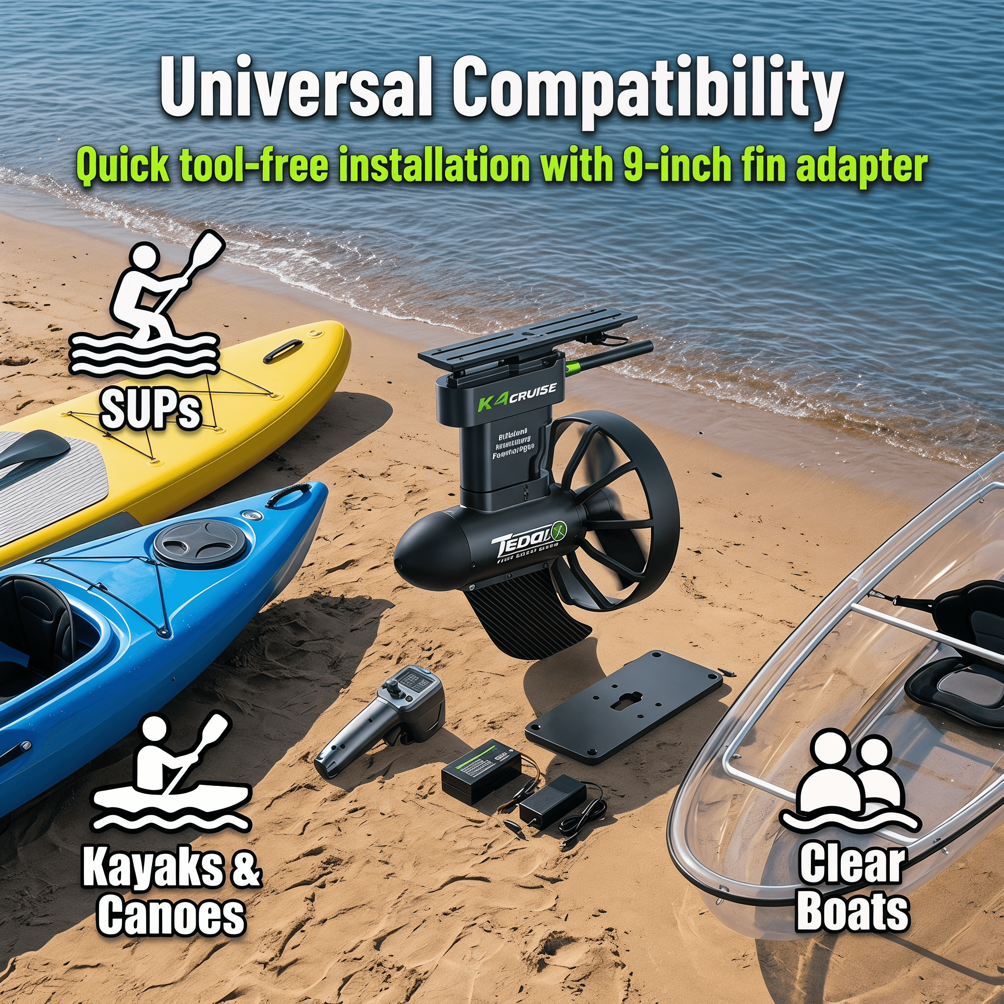 TRIMIX Smart Drive K4C SUP Kay - Fishing Boat Trolling Motor recension och pris