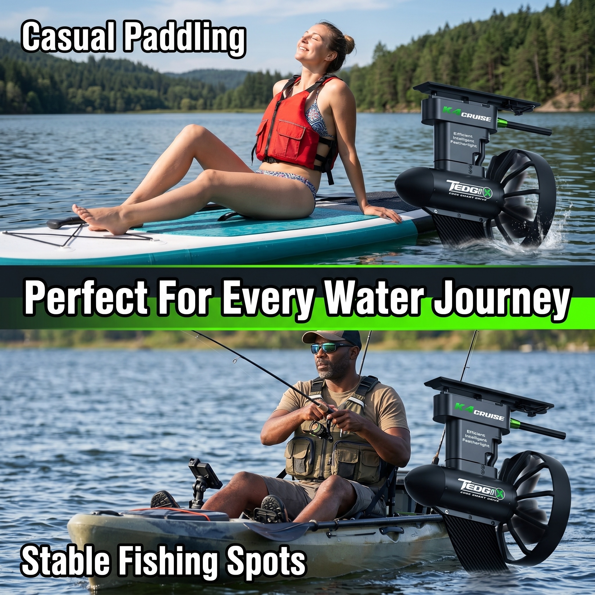 TRIMIX Smart Drive K4C SUP Kay - Fishing Boat Trolling Motor recension och pris