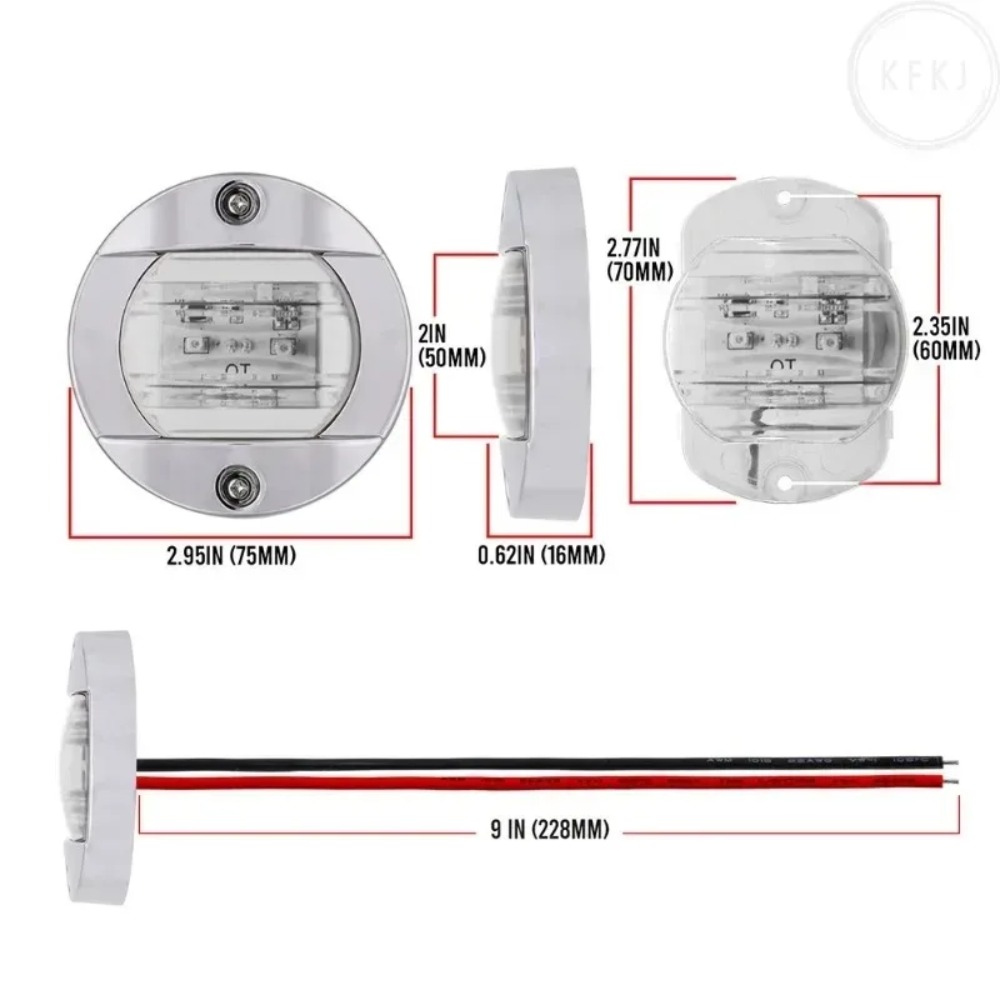 For Yacht Fishing Vessel 12V/2 - Fishing Boat Navigation Light recension och pris