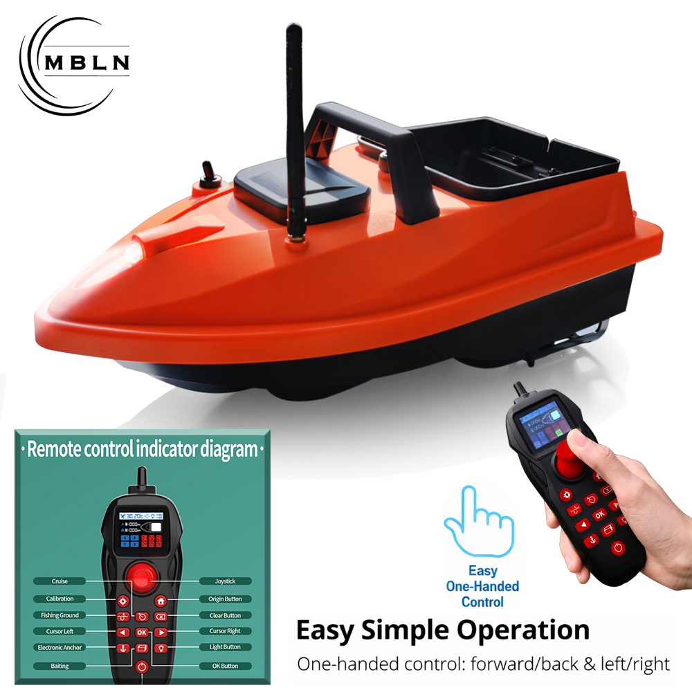 MBLN Mini GPS Bait Boat – 24 W - Fishing Boat Gps recension och pris