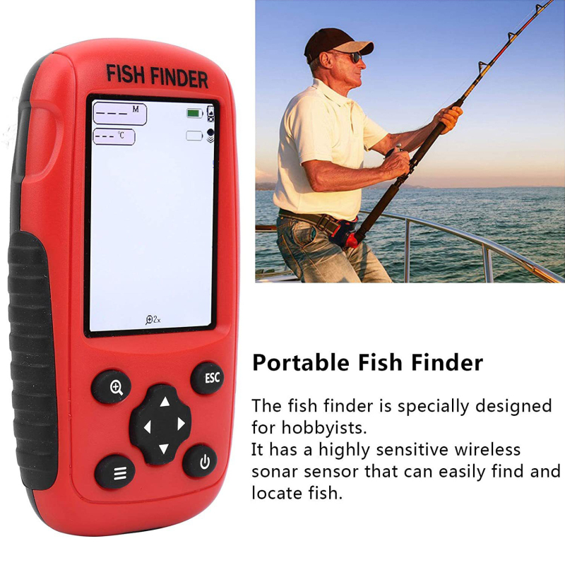 Fish finder wireless Wireless  - Fishing Boat Depth Finder recension och pris