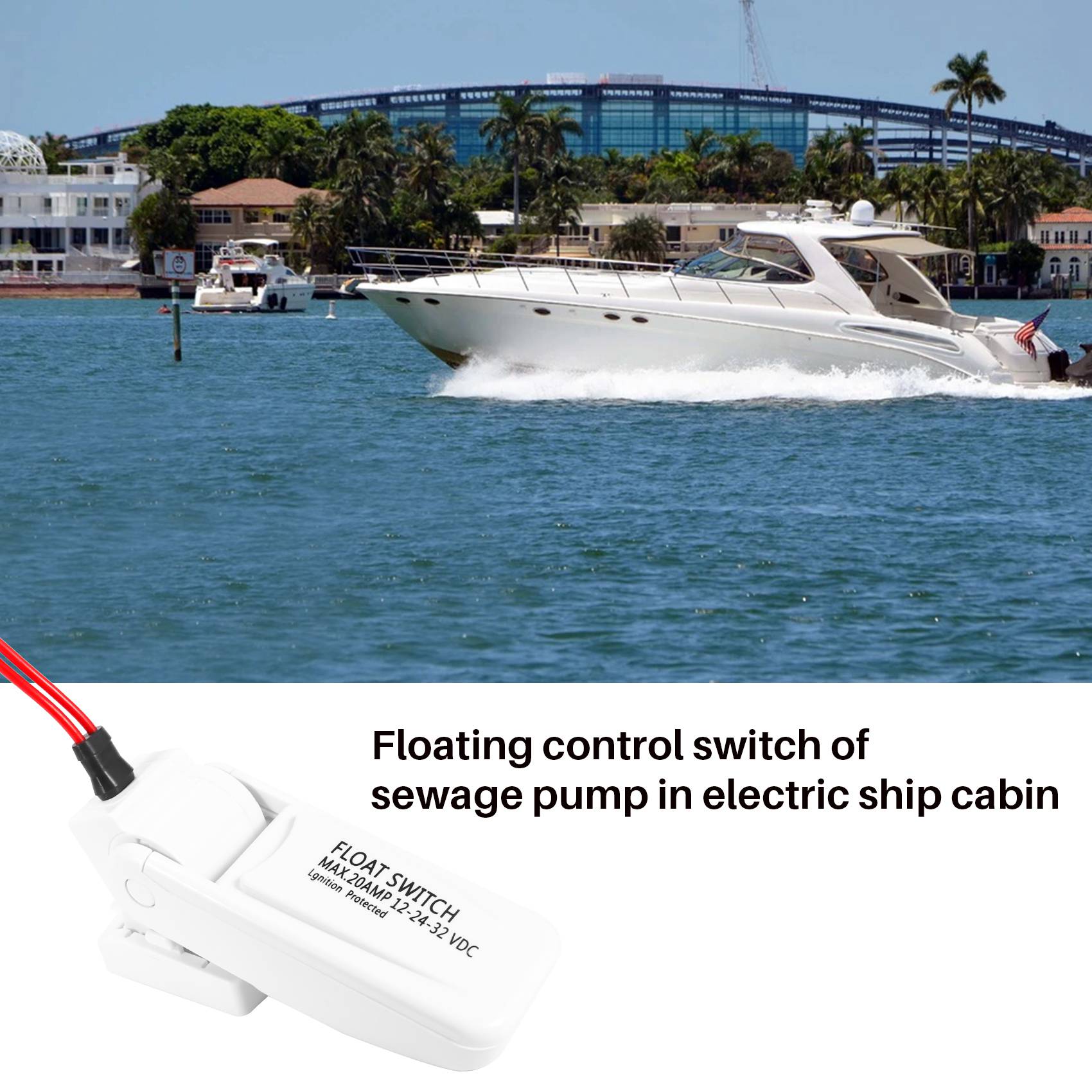 AASS-Bilge Pump Float Switch A - Fishing Boat Bilge Pump recension och pris