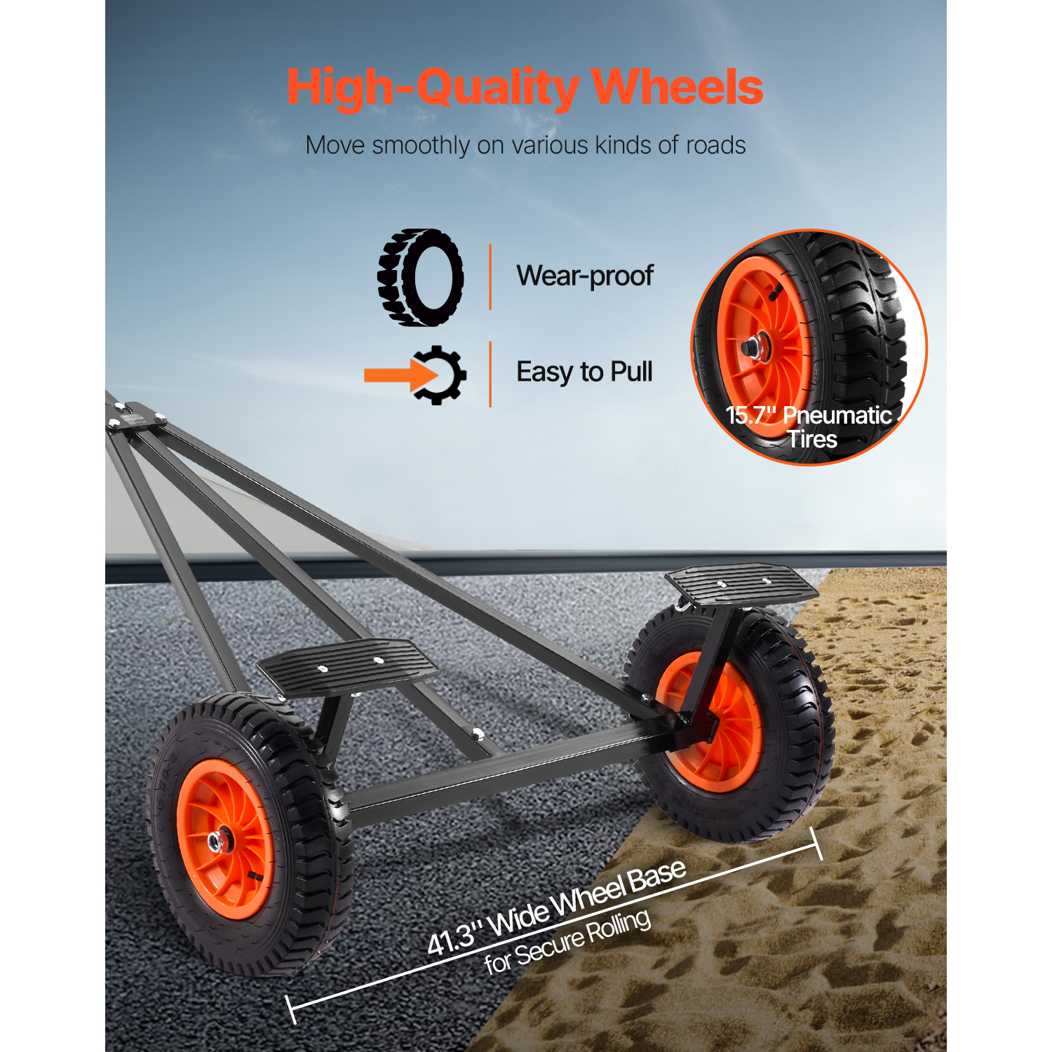 SucceBuy 420lbs Boat Trailer D - Fishing Boat Trailer recension och pris