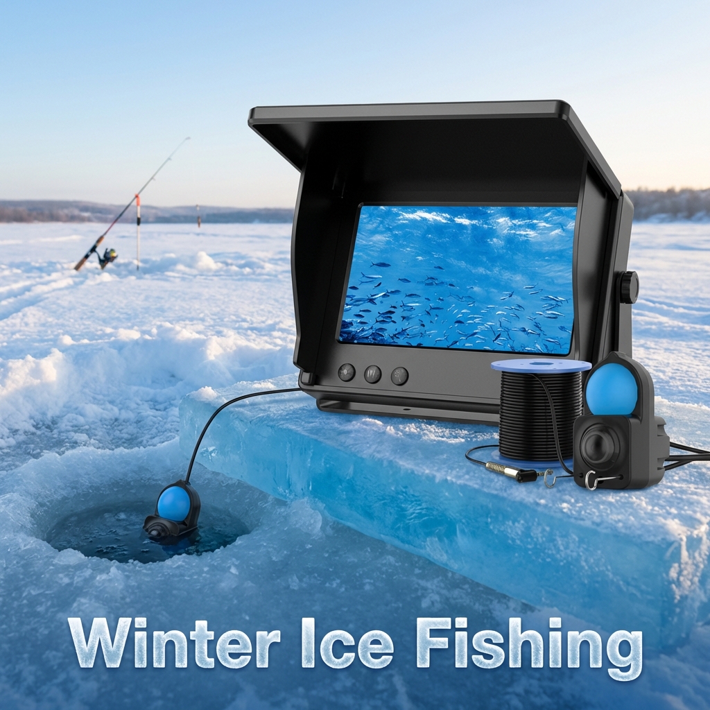 Fish Finder Underwater Camera  - Fishing Boat Depth Finder recension och pris