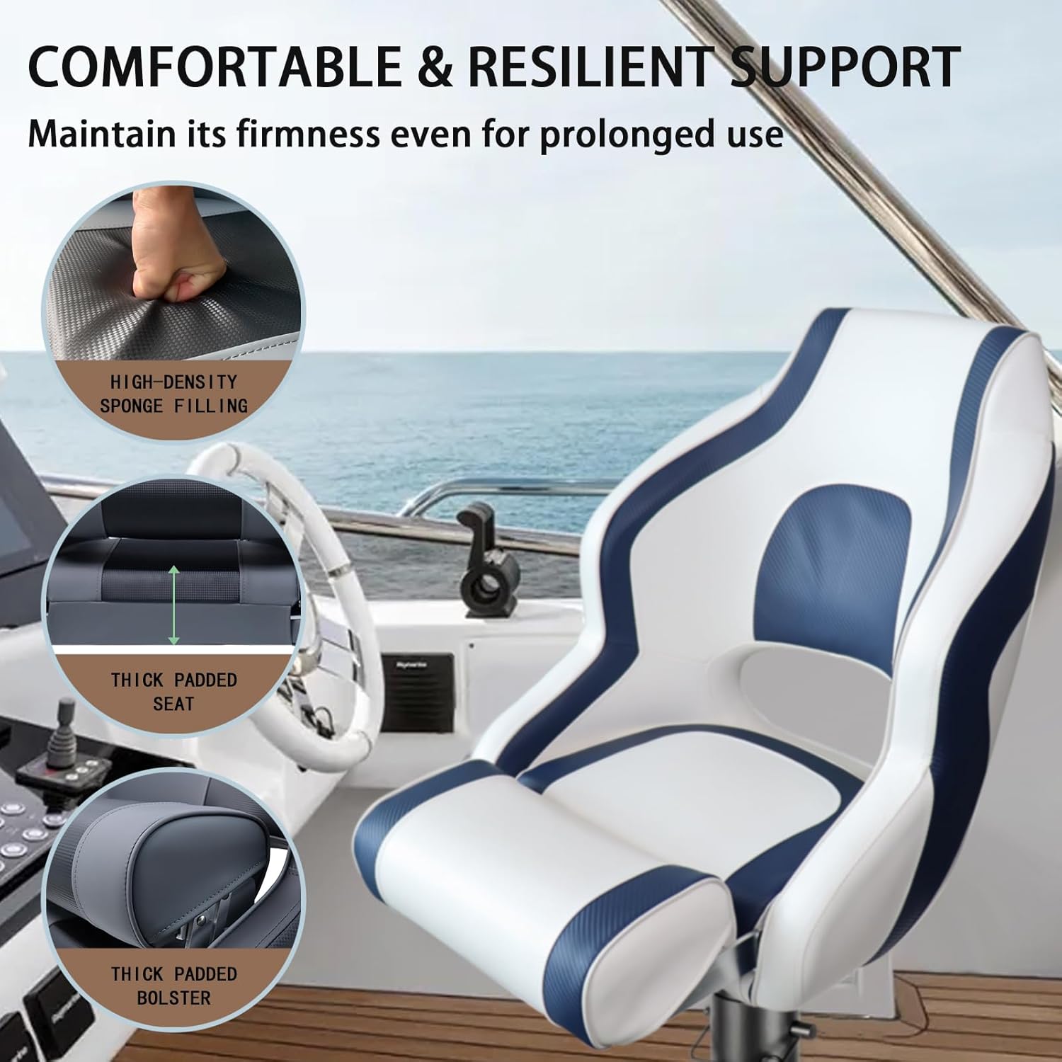 Airow auto Vancus  High Back B - Fishing Boat Seat recension och pris