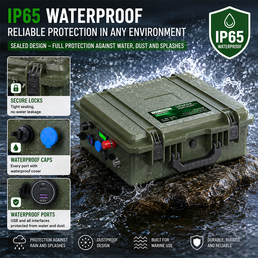 EU 12V 50AH LiFePO4 Battery 64 - Fishing Boat Trolling Motor recension och pris