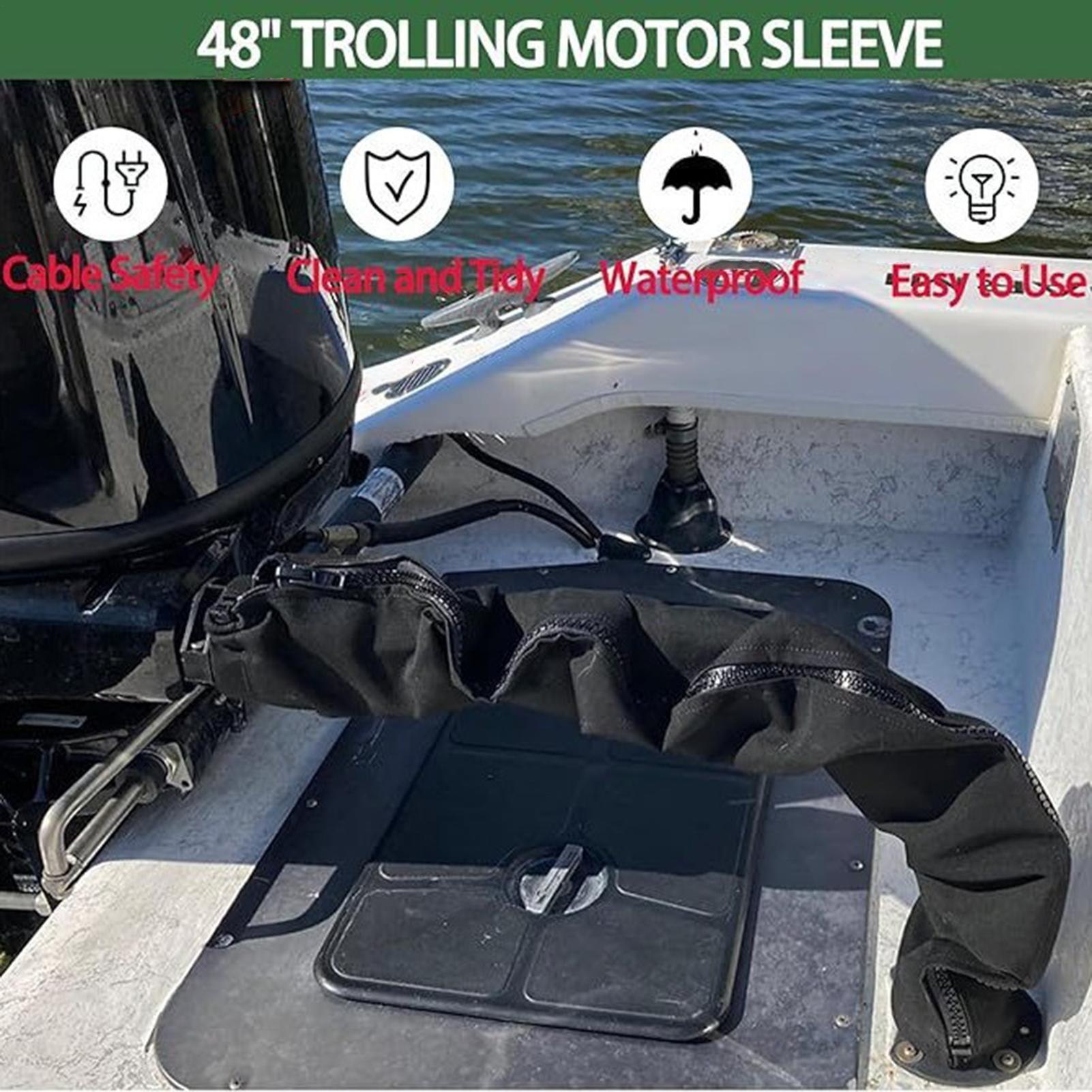 Outboard Rigging Sleeve 48 Inc - Fishing Boat Trolling Motor recension och pris