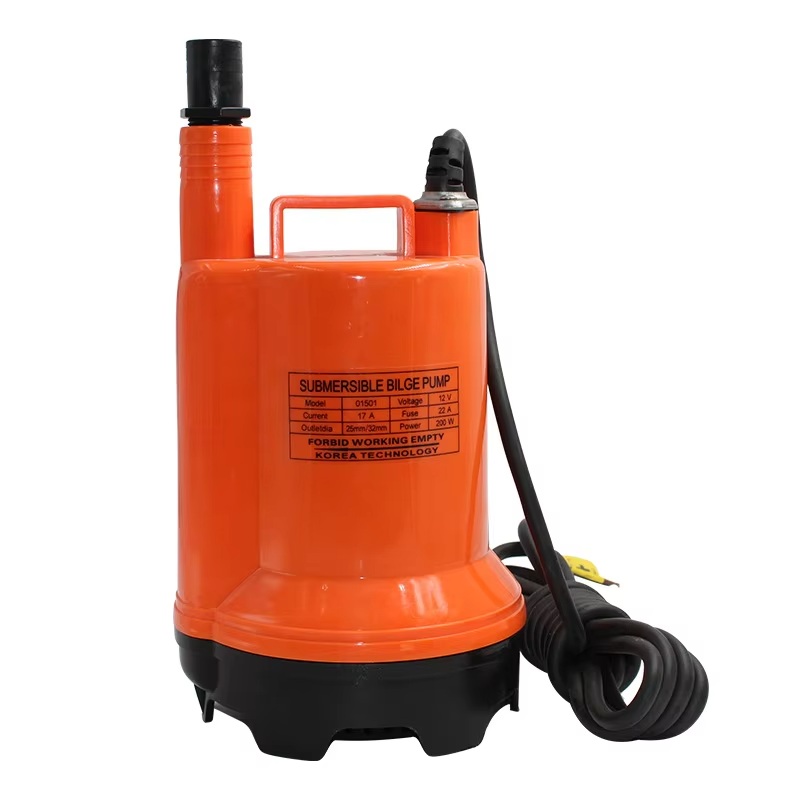 Marine Bilge Pump 12V/24V DC S - Fishing Boat Bilge Pump recension och pris