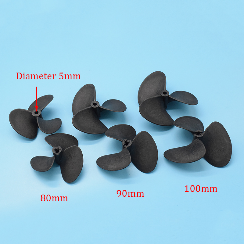 Rc Boat 3Blades propeller 80mm - Fishing Boat Trolling Motor recension och pris
