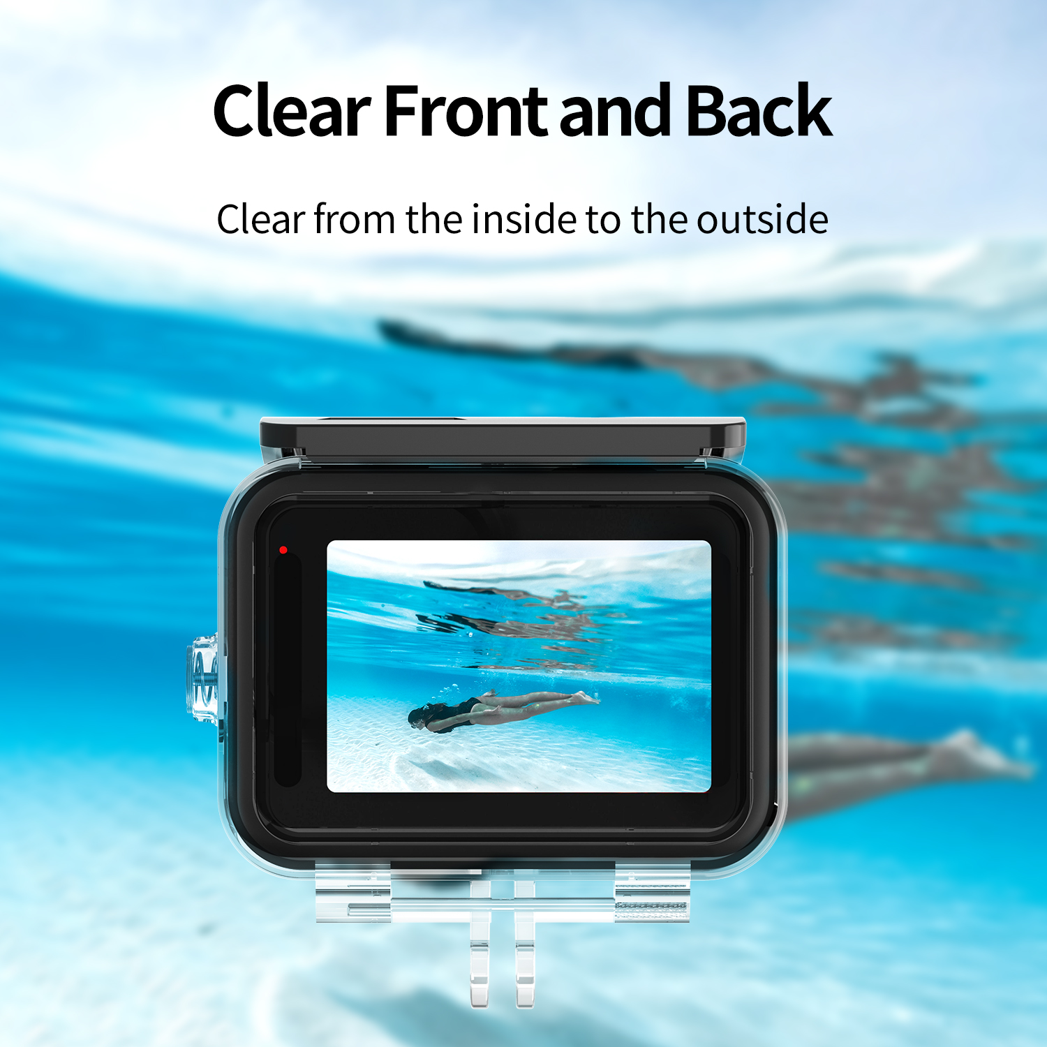 TELESIN 60M Waterproof Housing - Fishing Boat Cover recension och pris
