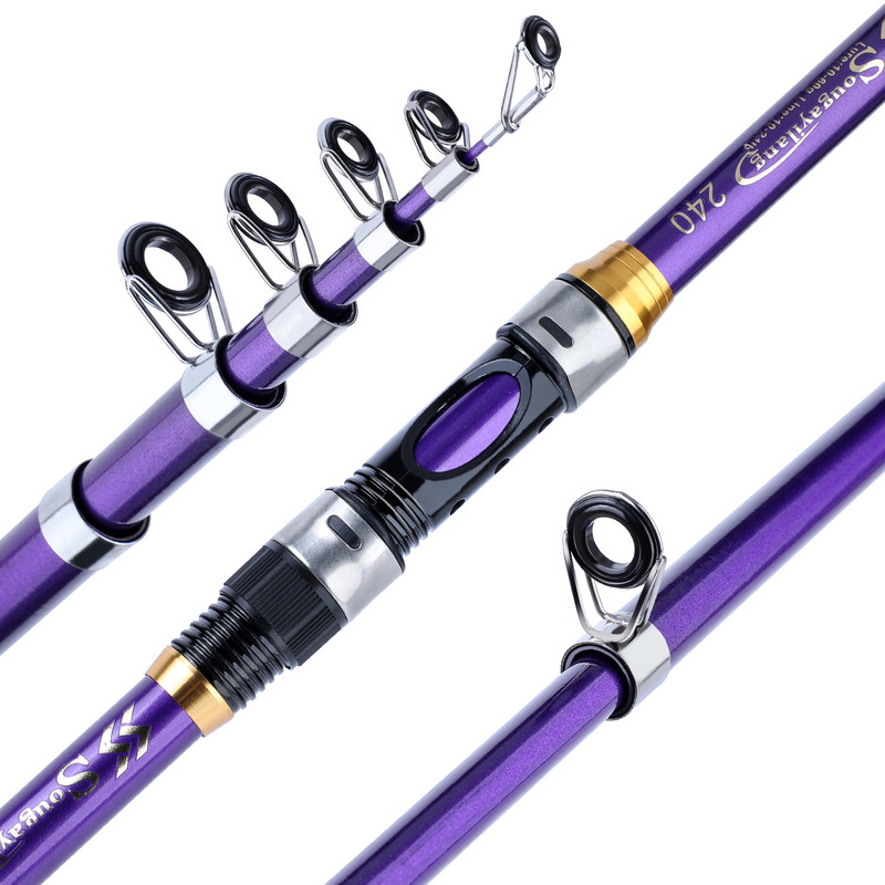 Sougayilang 4 Colors Telescopi - Fishing Boat Fiberglass recension och pris