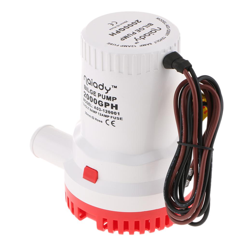 Electric Bilge Pump 2000GPH Su - Fishing Boat Bilge Pump recension och pris