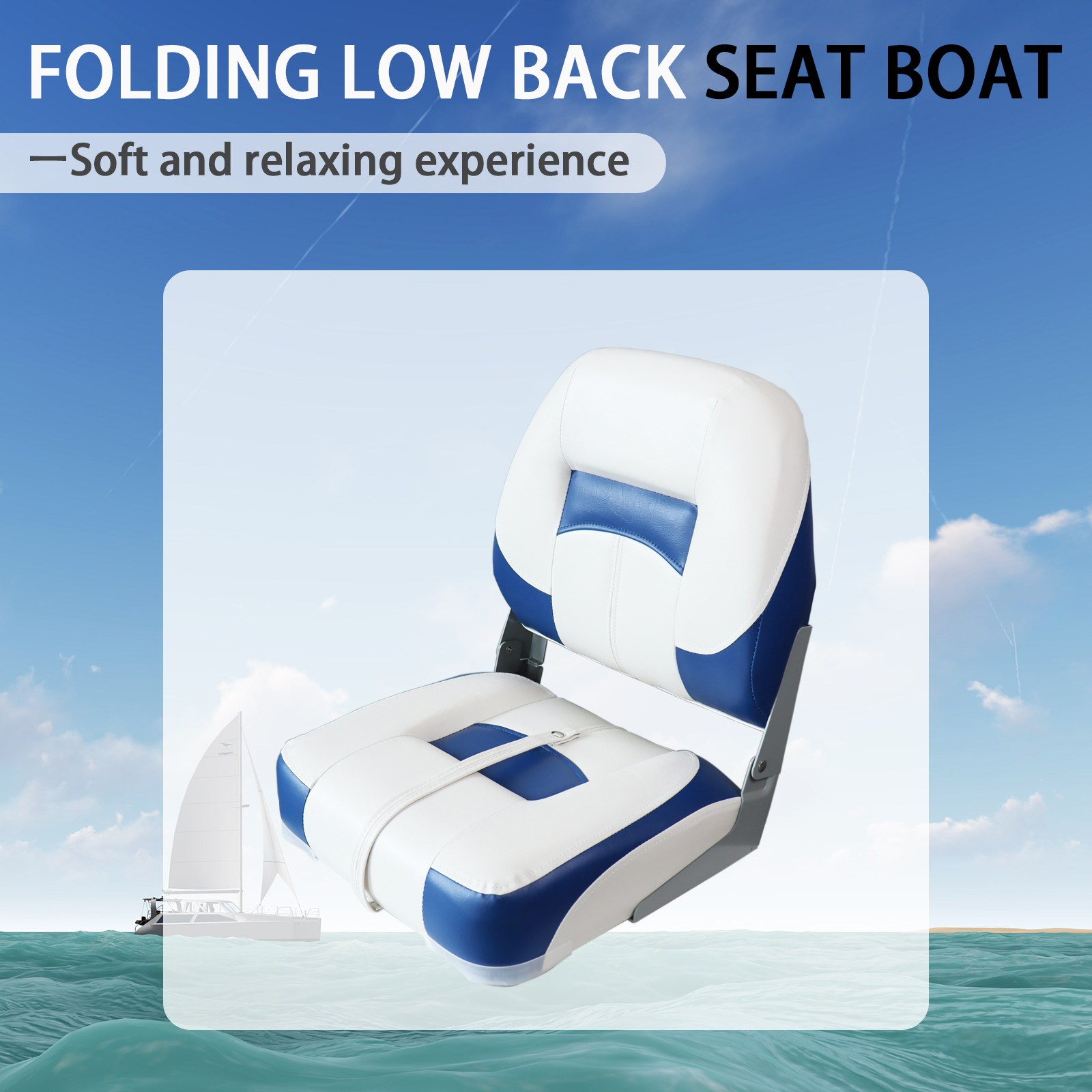 Folding Bass Boat Seats Classi - Fishing Boat Steering Wheel recension och pris