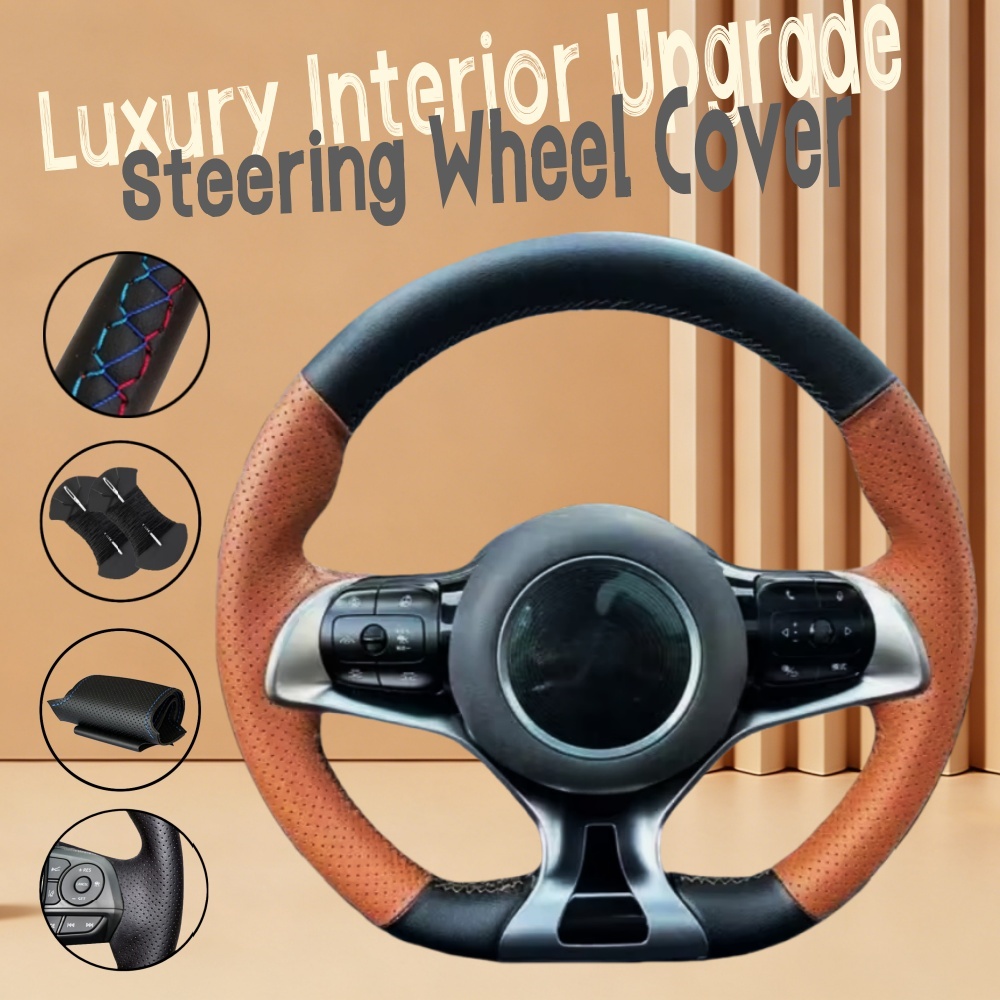 Customiz Microfiber Leather Ca - Fishing Boat Steering Wheel recension och pris