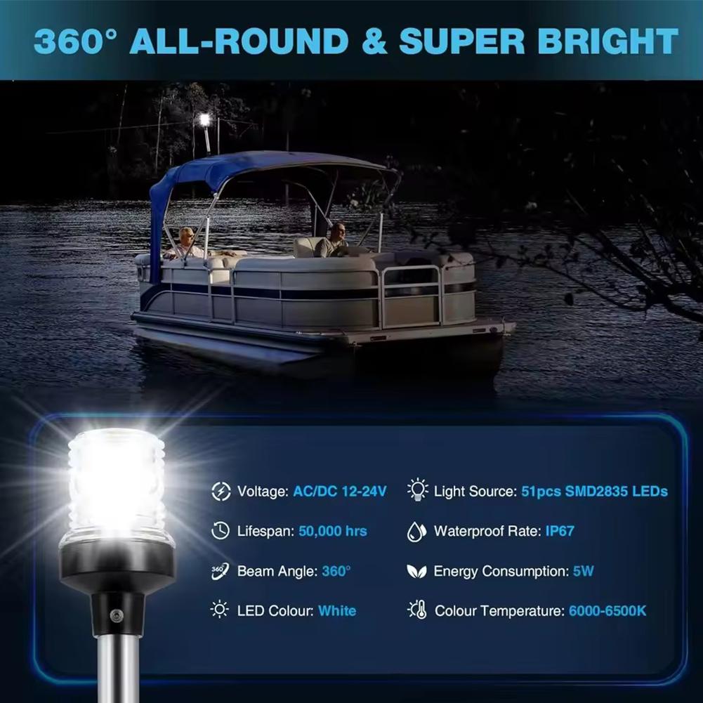 Anchor Light Boat Stern Light  - Fishing Boat Anchor recension och pris