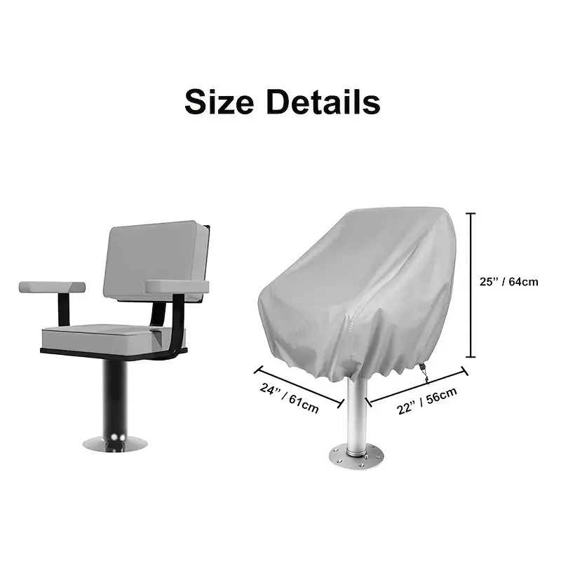 1Pcs Waterproof Boat Seat Cove - Fishing Boat Seat recension och pris