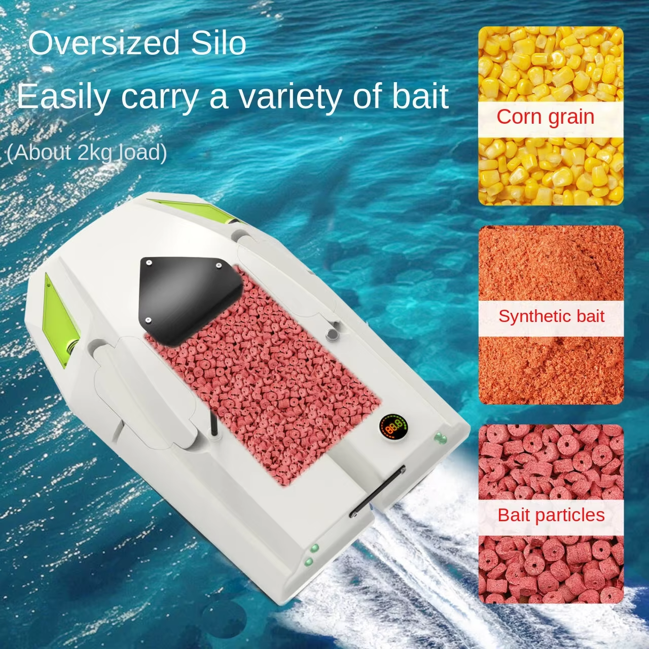 12V GPS RC Bait Boat 100 Posit - Fishing Boat Gps recension och pris