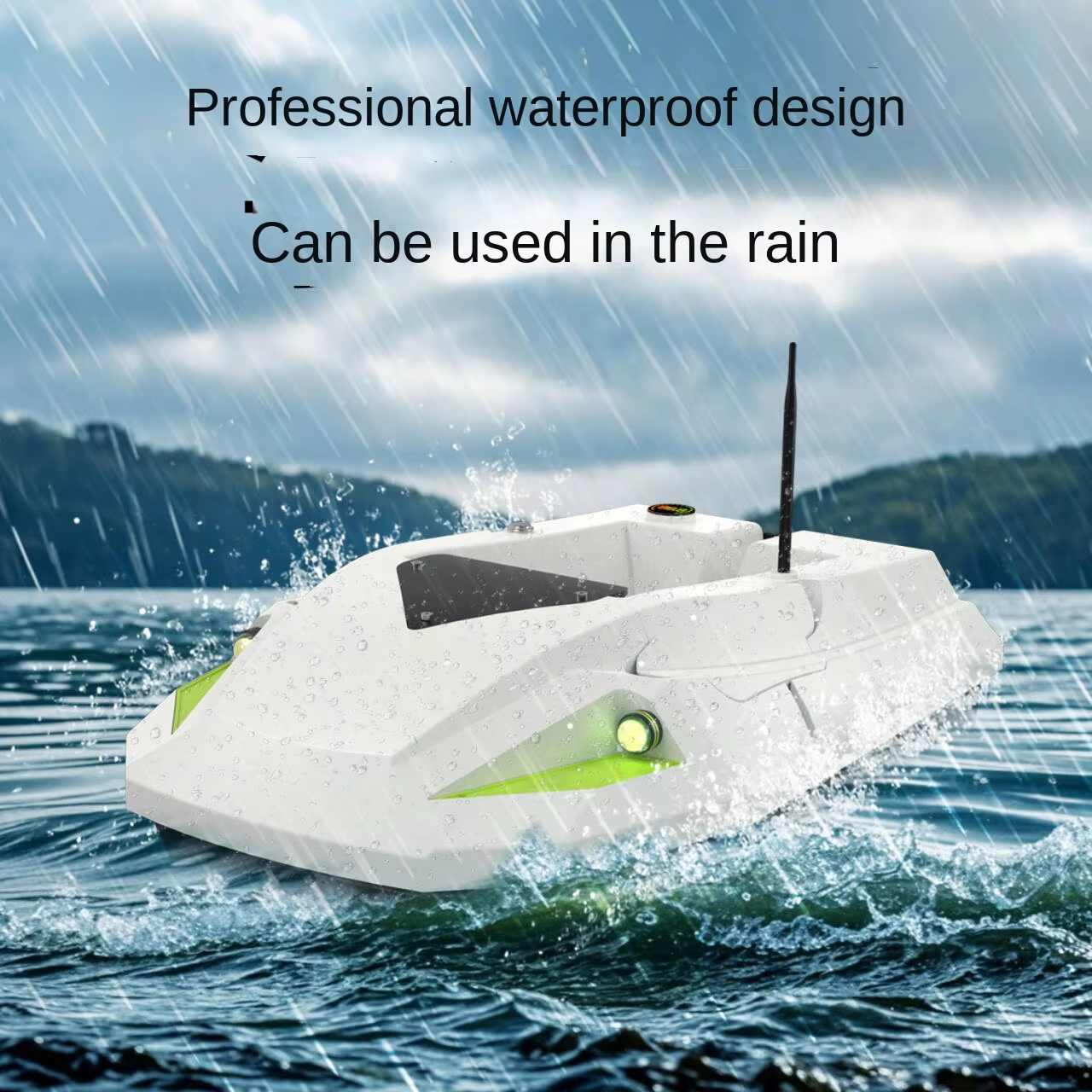 12V GPS RC Bait Boat 100 Posit - Fishing Boat Gps recension och pris
