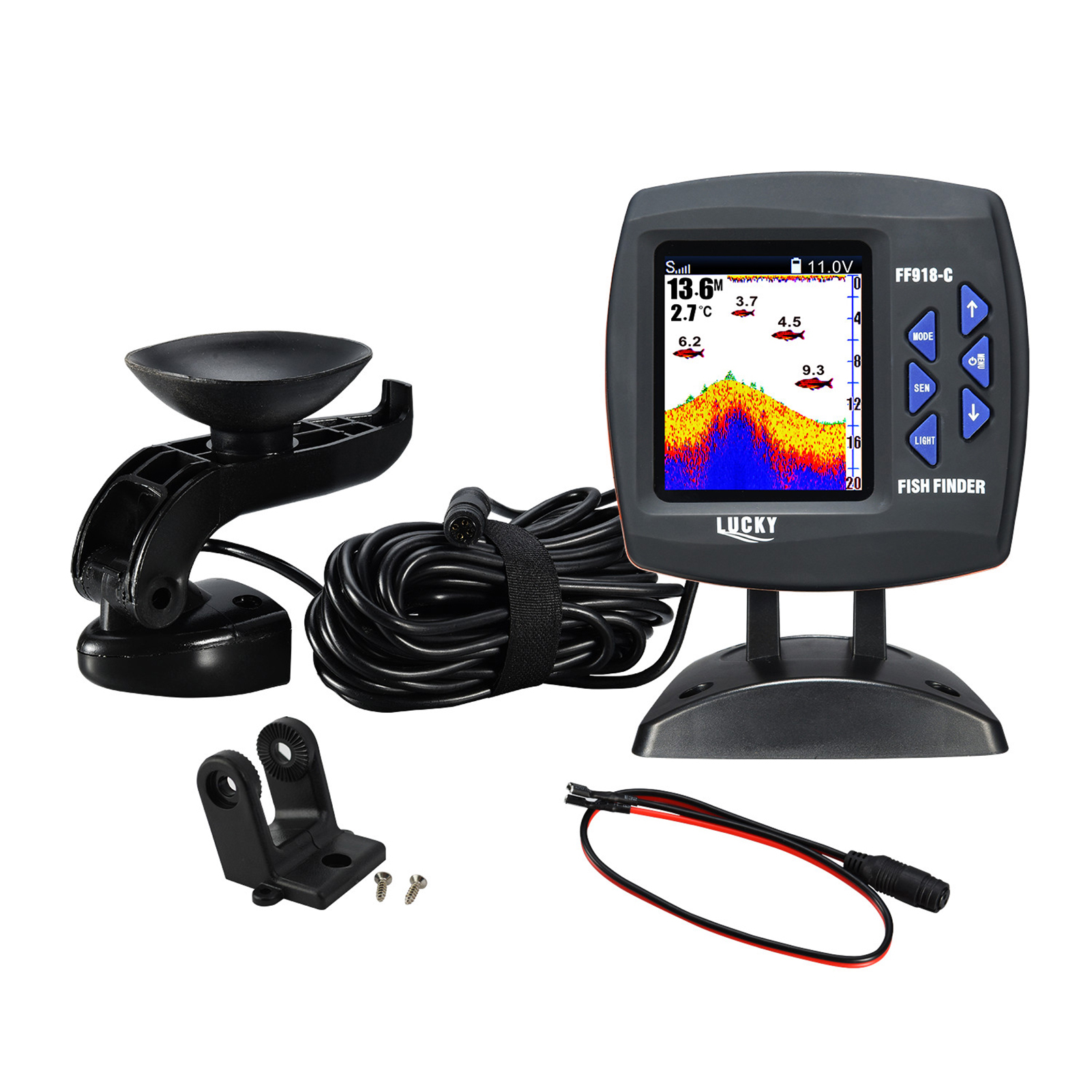 Fish Finder Wireless Sonar Sen - Fishing Boat Depth Finder recension och pris