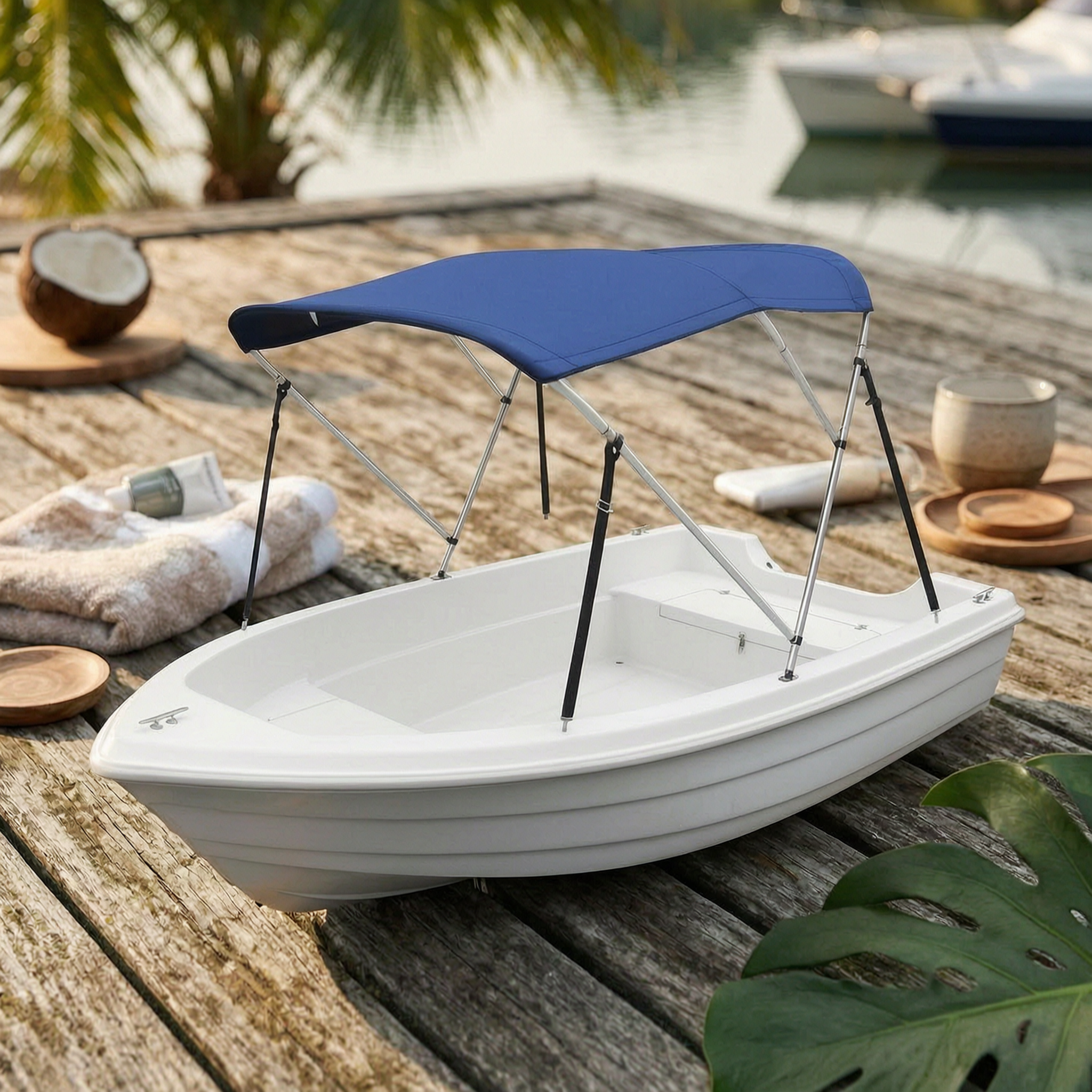 Bimini Top Universal Boat Cano - Fishing Boat Cover recension och pris