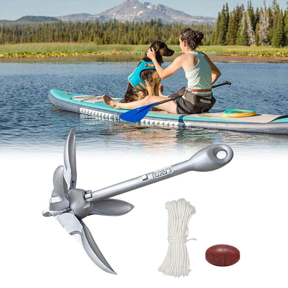 0.7/1.5KG Grapnel Anchor Folda - Fishing Boat Anchor recension och pris