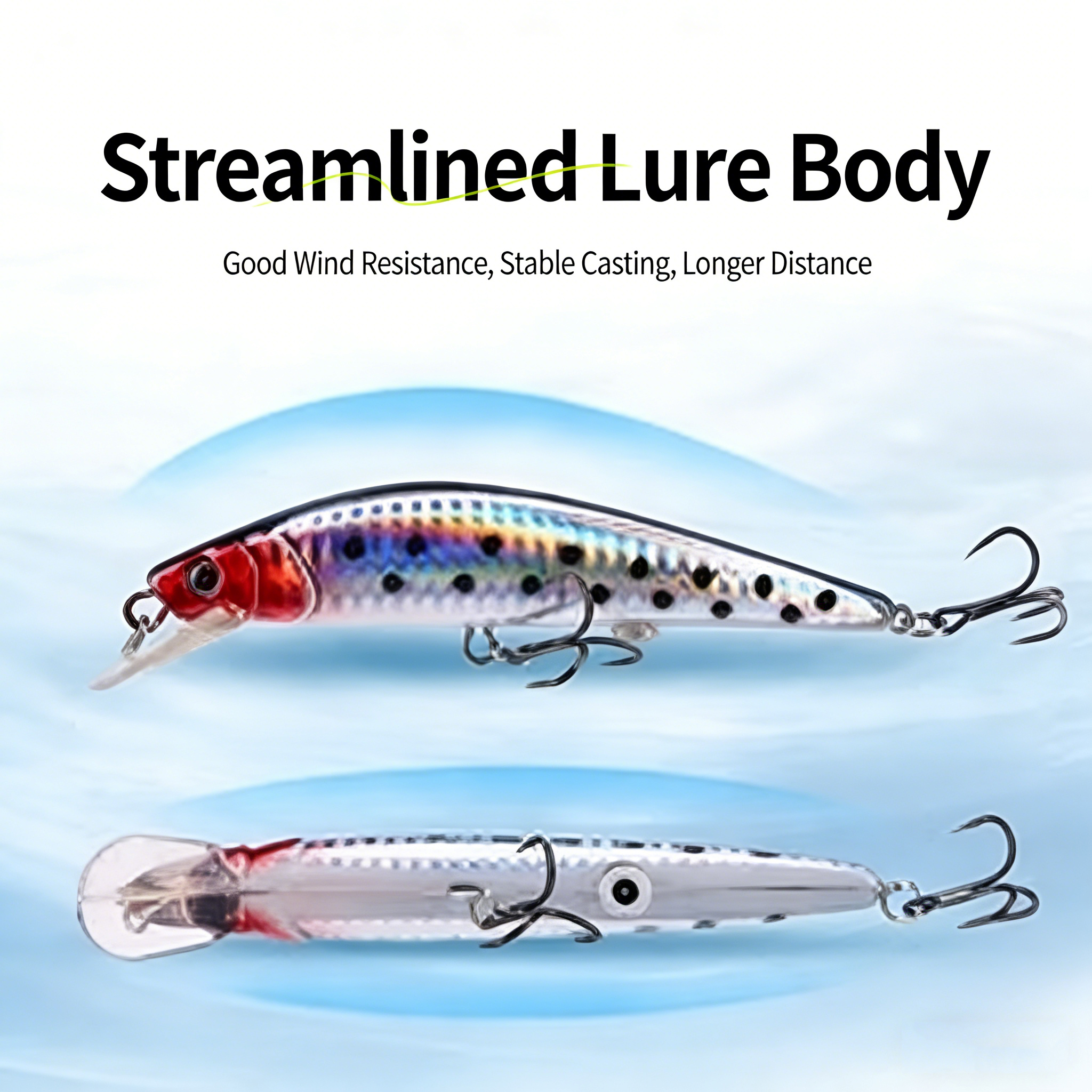 Simulated Fishing Lures Bait E - Fishing Boat Navigation Light recension och pris