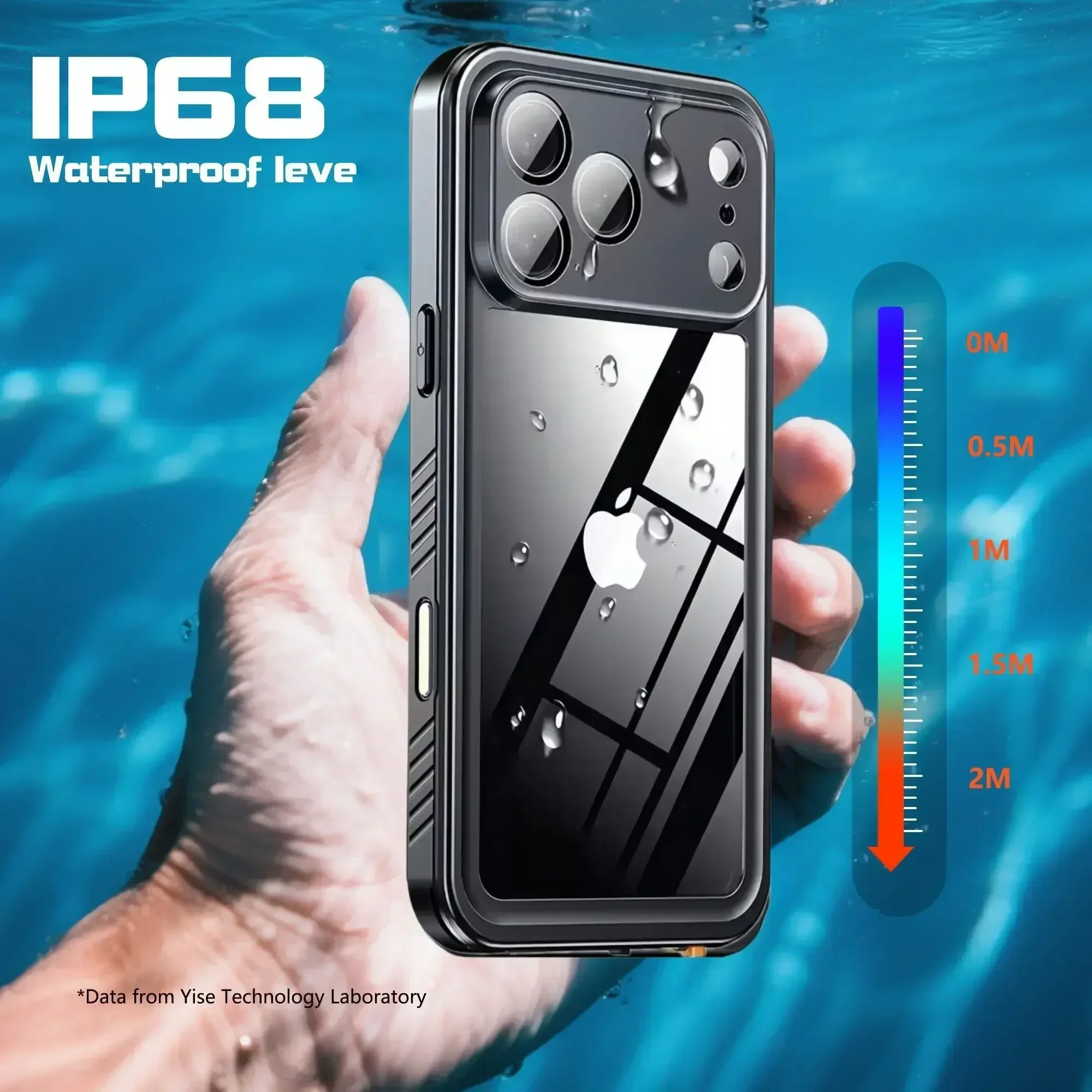 IP68 Waterproof Case for iphon - Fishing Boat Cover recension och pris
