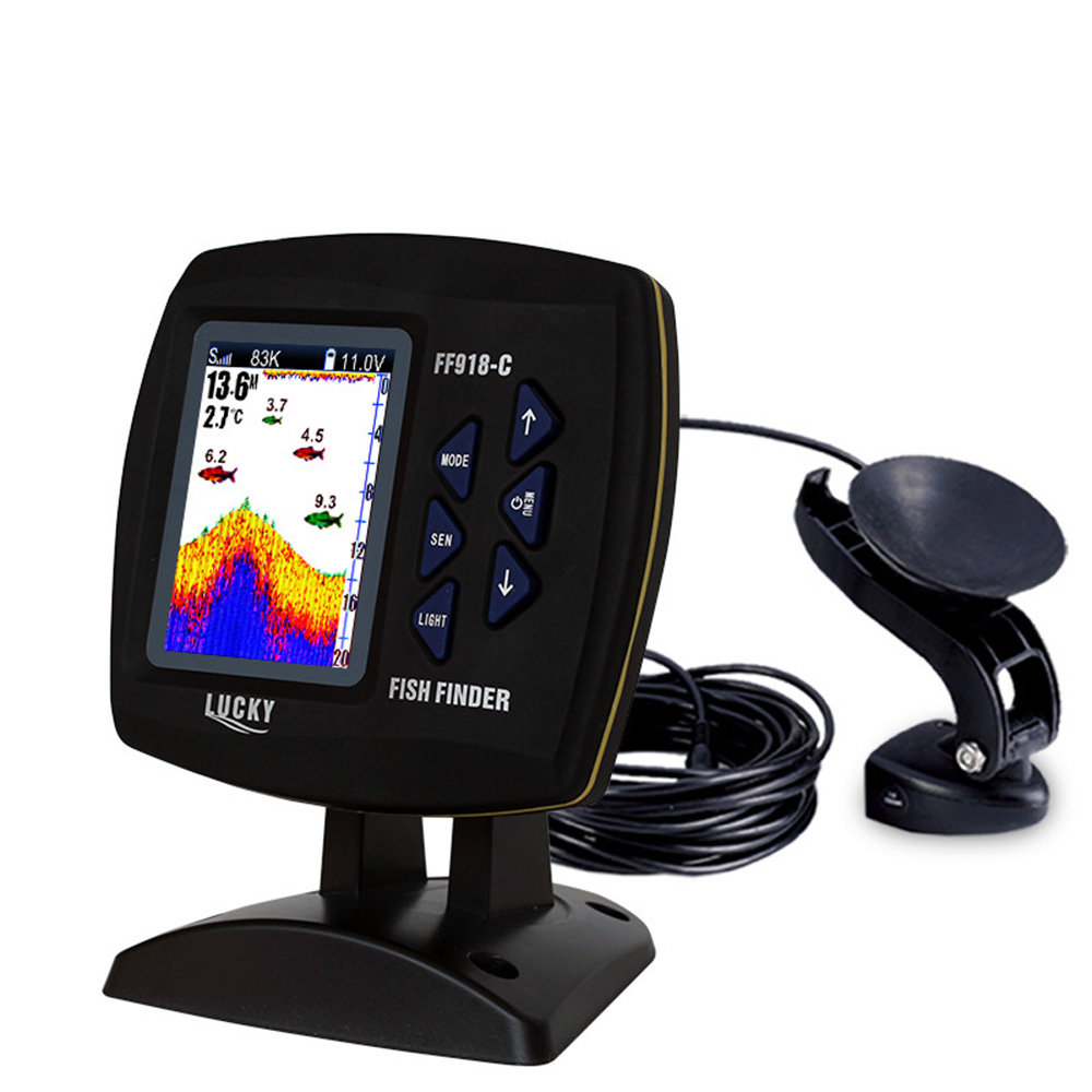 FF918-C100DS Color Screen Wire - Fishing Boat Depth Finder recension och pris