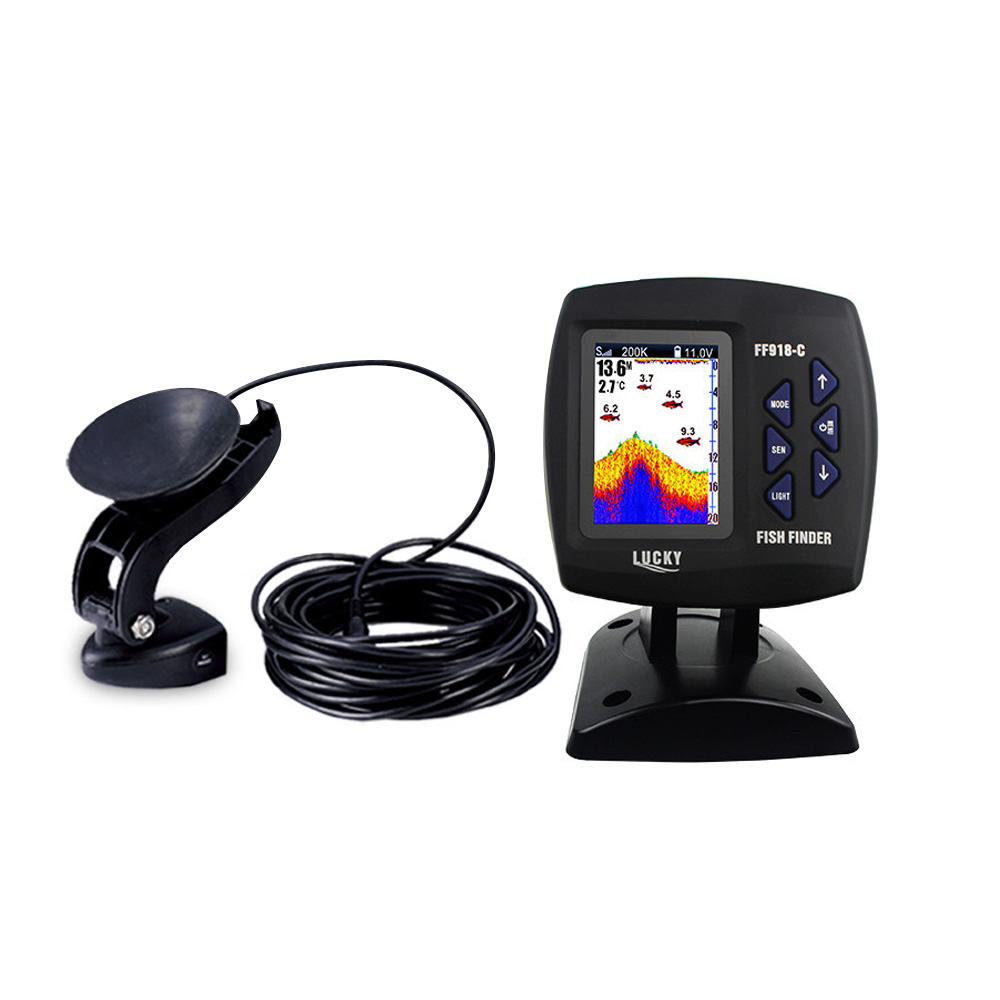 FF918-C100DS Color Screen Wire - Fishing Boat Depth Finder recension och pris