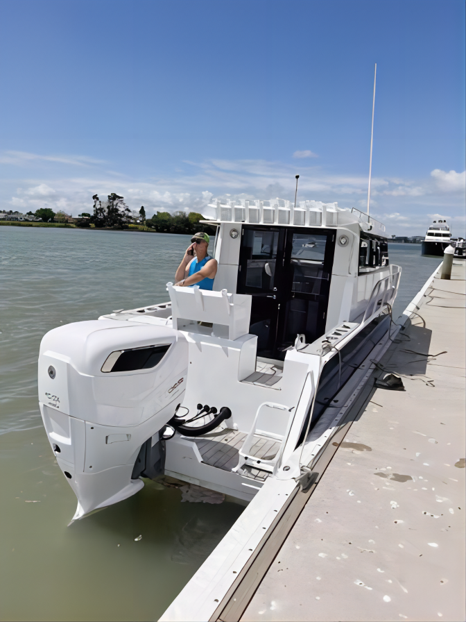 9m 29.5ft Aluminum Cabin Sport - Fishing Boat Fiberglass recension och pris