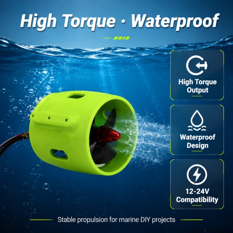 12-24V 20A Brushless Underwate - Fishing Boat Trolling Motor recension och pris
