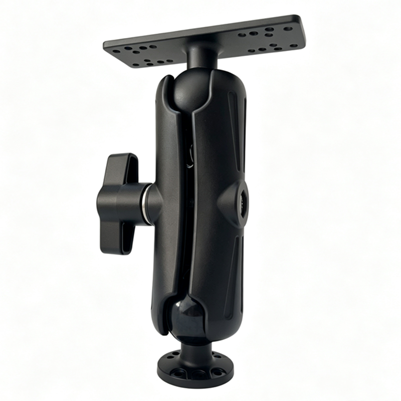 Aluminum Fish Finder Mount wit - Fishing Boat Depth Finder recension och pris