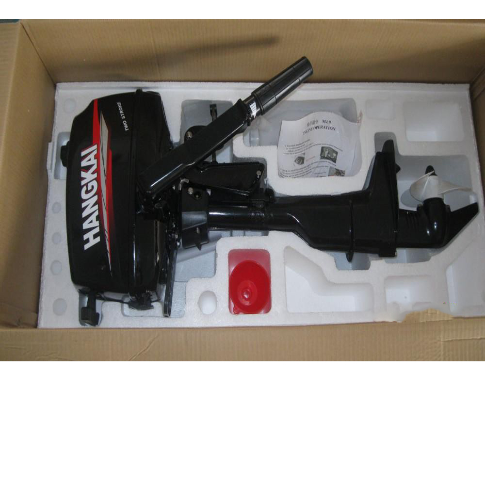 Hangkai 6Hp 2 Stroke Fishing B - Fishing Boat Outboard Motor recension och pris
