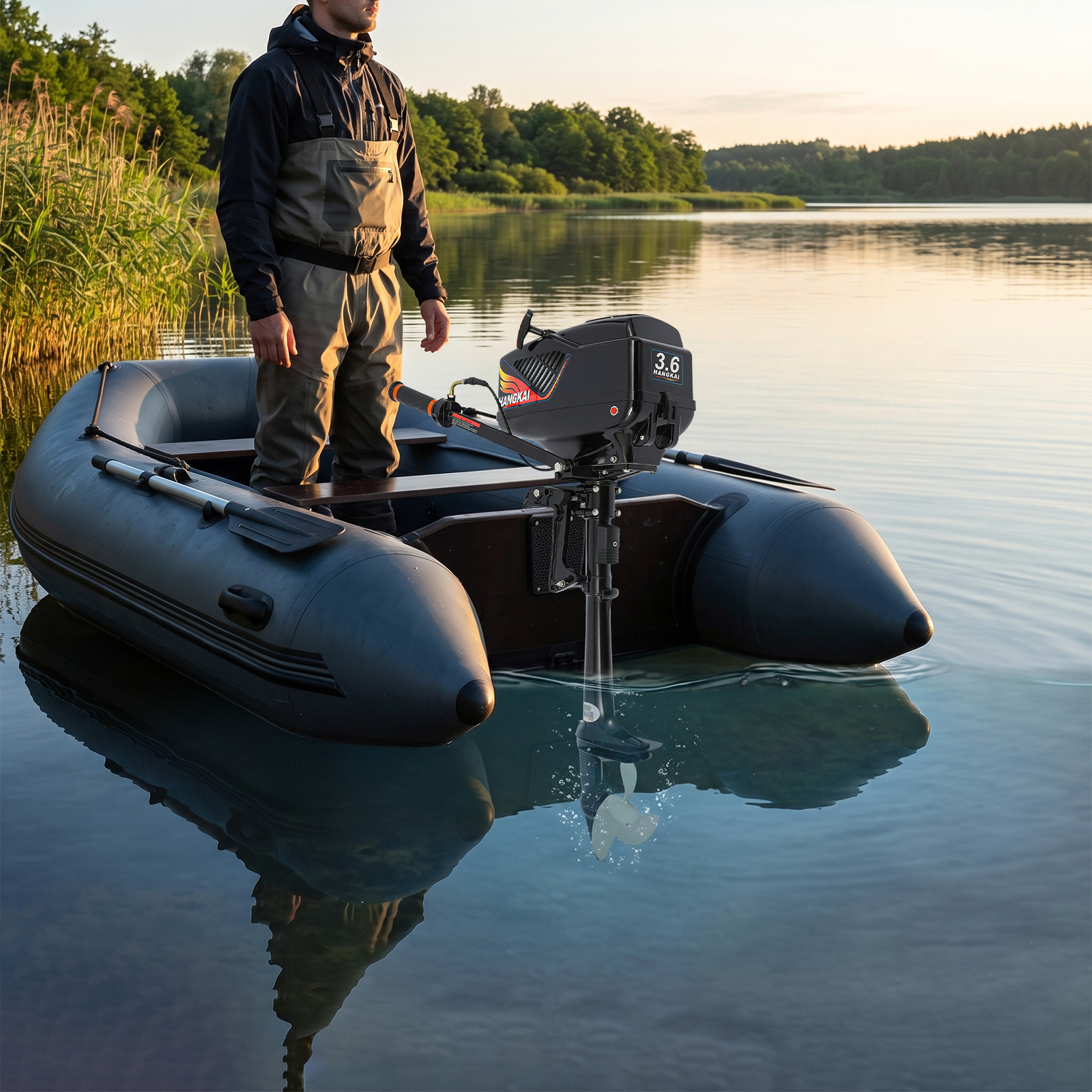 Outboard Motor, Gasoline Outbo - Fishing Boat Trolling Motor recension och pris