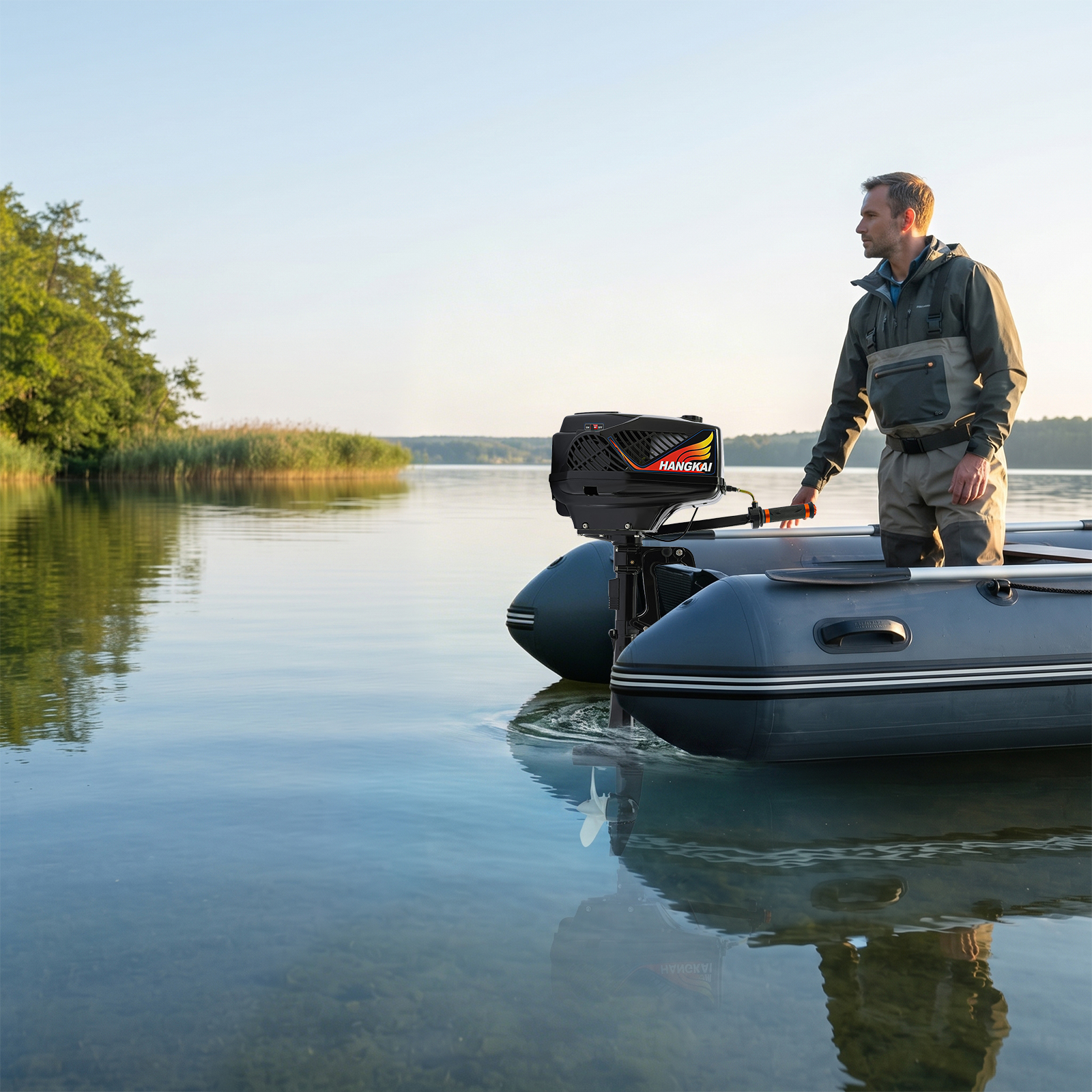 Outboard Motor, Gasoline Outbo - Fishing Boat Trolling Motor recension och pris