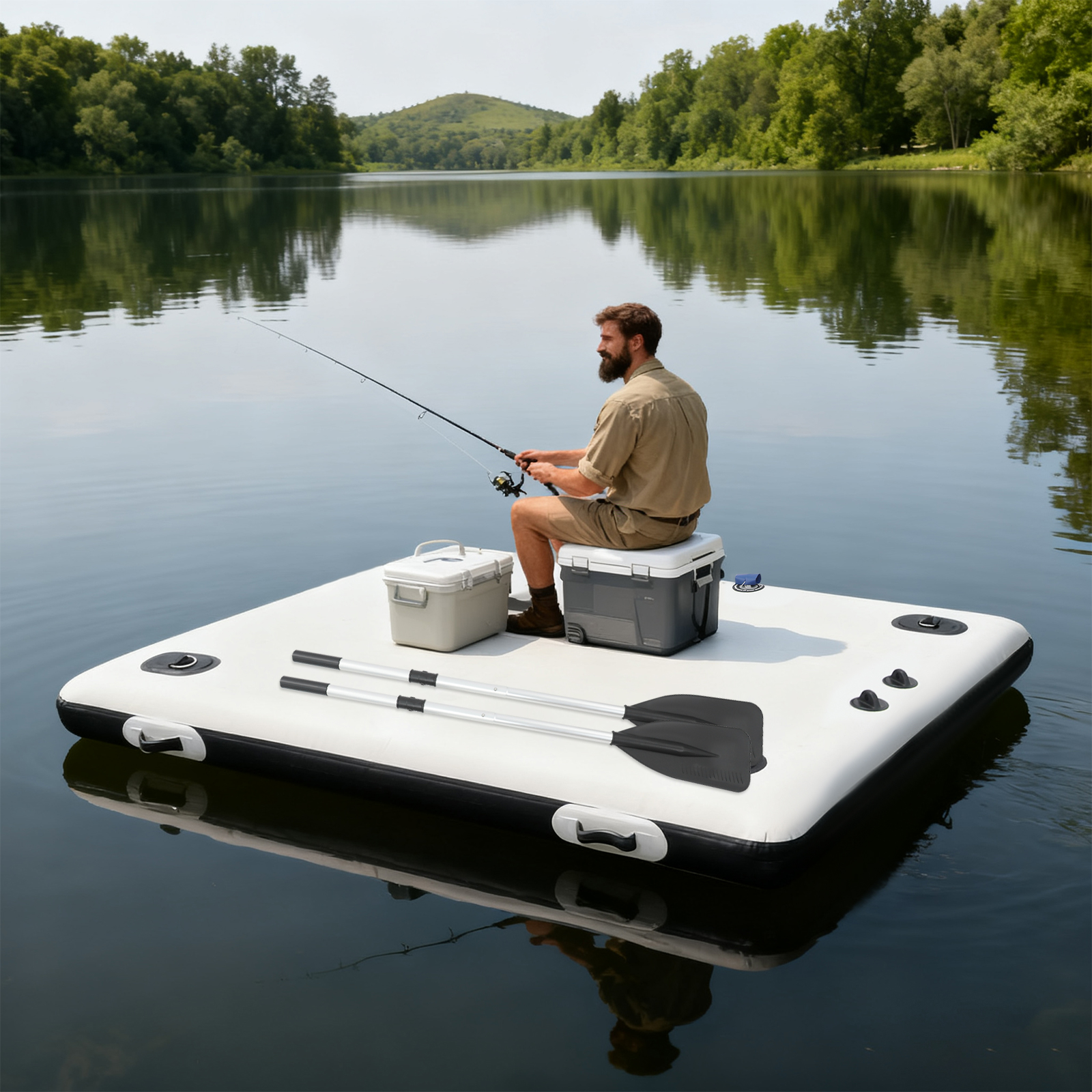 Inflatable Boats, Canoe Trolle - Fishing Boat Outboard Motor recension och pris