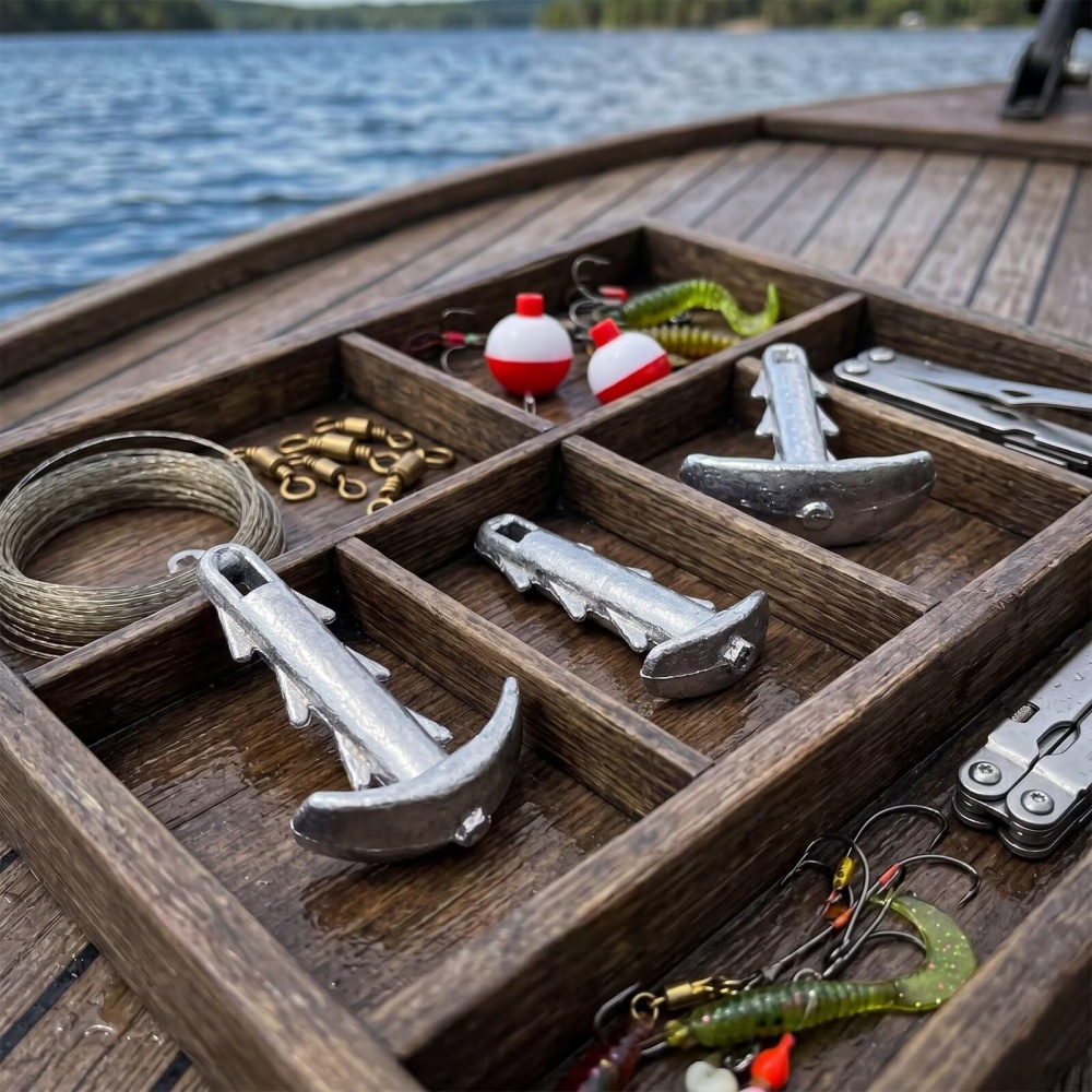 5pcs Sea Urchin Bait Weights w - Fishing Boat Anchor recension och pris
