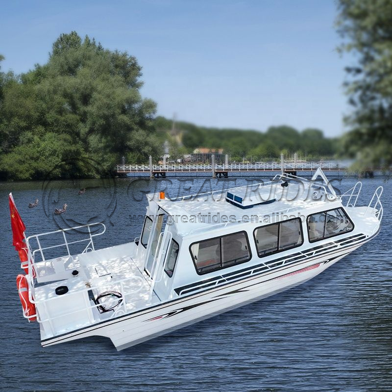 Luxury 25ft 7.5m Aluminum Allo - Fishing Boat Fiberglass recension och pris