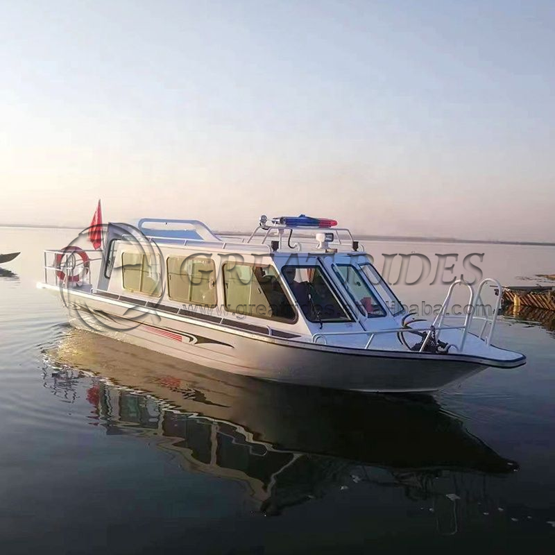 Luxury 25ft 7.5m Aluminum Allo - Fishing Boat Fiberglass recension och pris