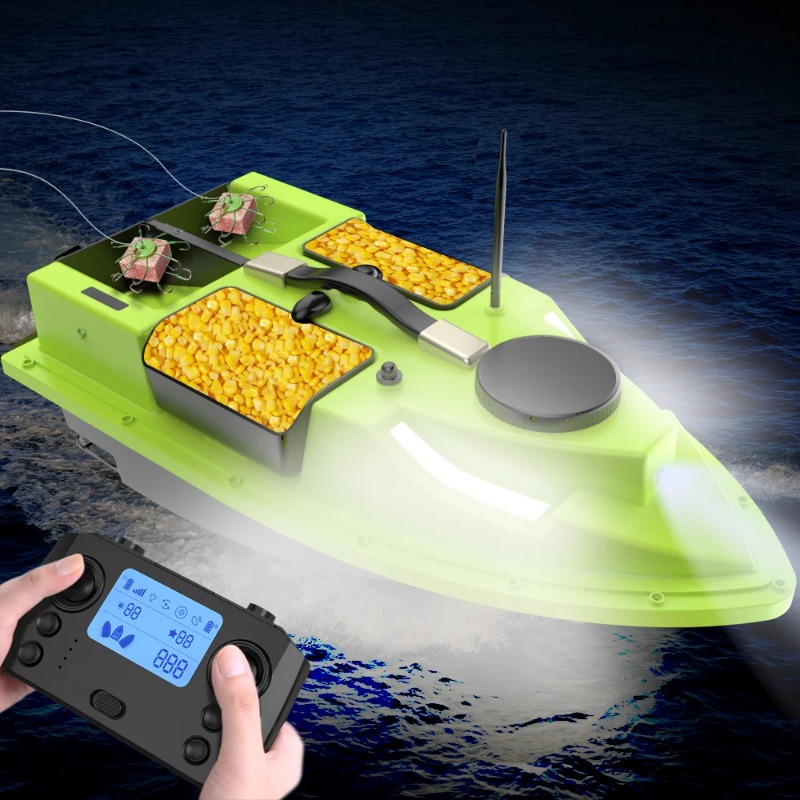 D19 GPS RC Bait Boat 600M 4 Ho - Fishing Boat Gps recension och pris