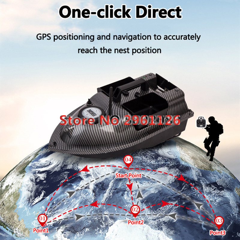 GPS Return Cruise RC Fishing B - Fishing Boat Gps recension och pris
