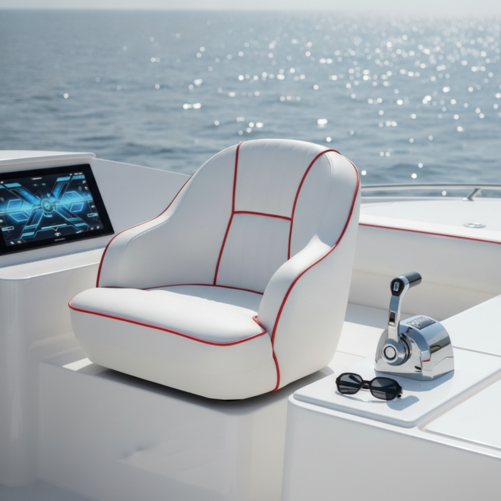 Pilot's Boat Seat Contoured He - Fishing Boat Seat recension och pris
