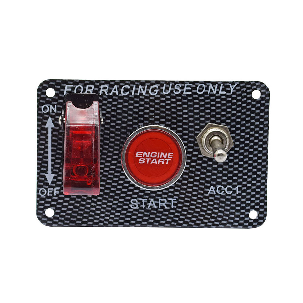 12V Racing LED Toggle Ignition - Fishing Boat Steering Wheel recension och pris